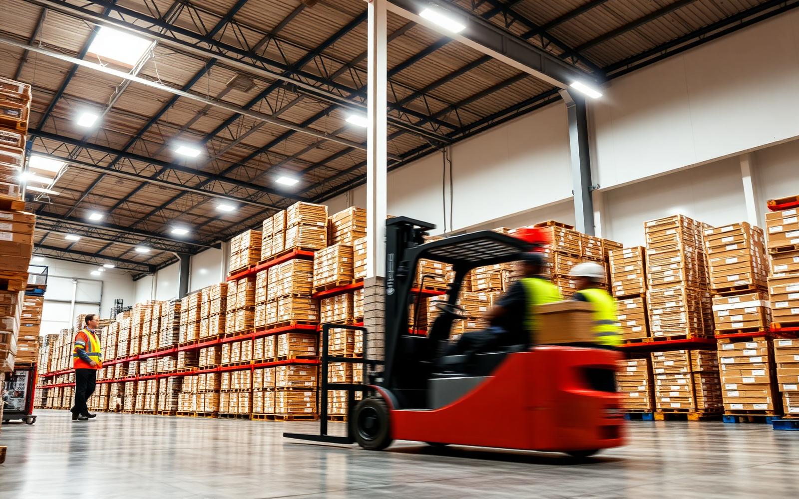 Modernes Logistikzentrum